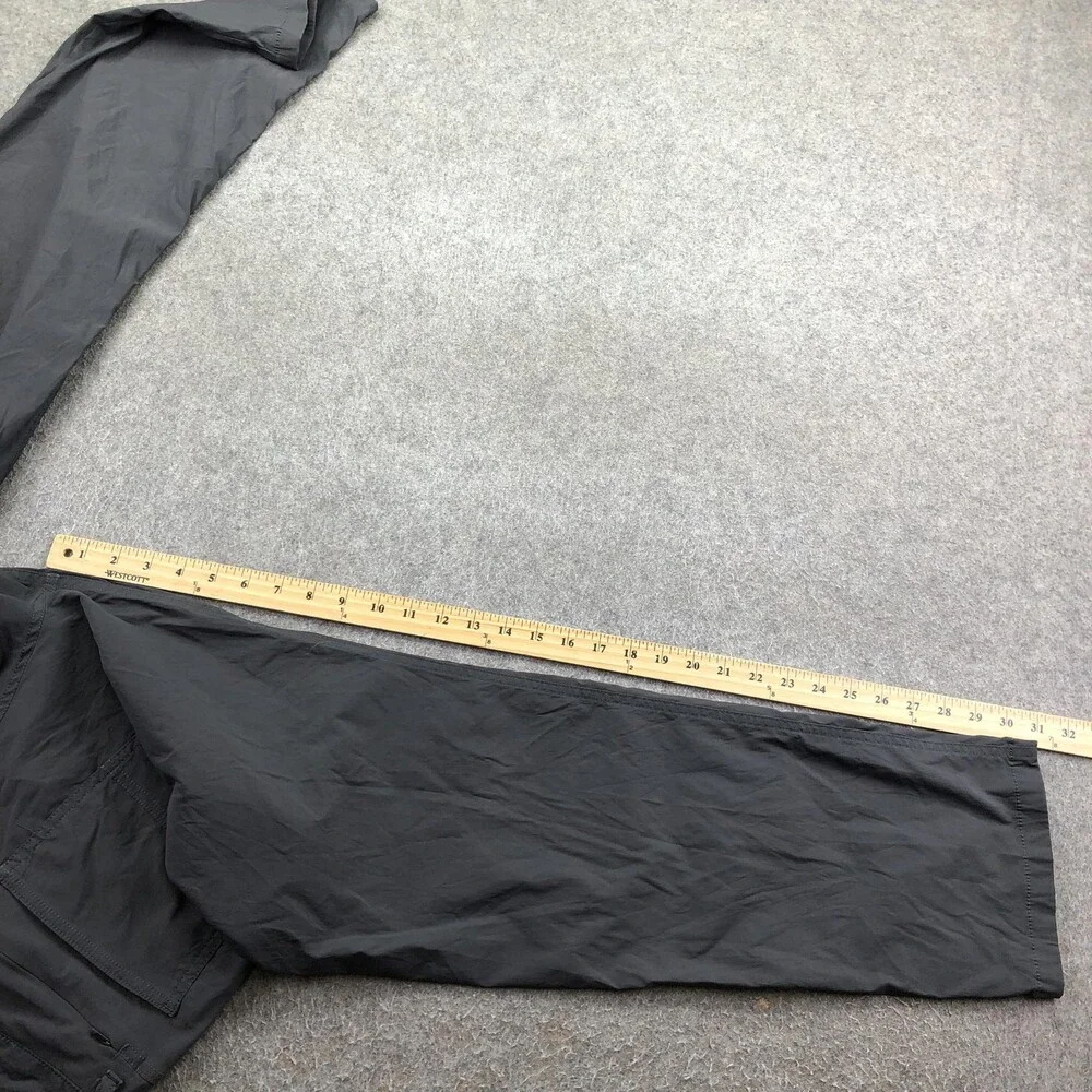 The North Face Pants Mens 34 Gray Chino Straight Leg Casual Microfiber